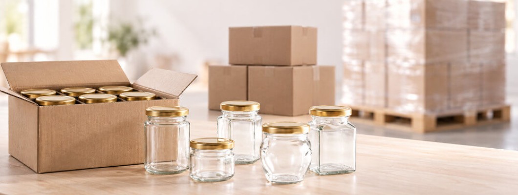 First case to pallet: ordering glass jars without overbuying