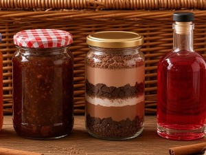 Homemade Christmas hampers: 12 gift ideas in jars and bottles