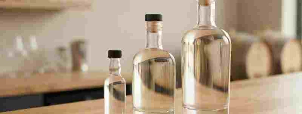 What size gin and spirit bottles are best for selling?