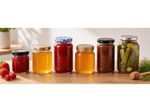 Which lids go with jam, honey and pickle jars?