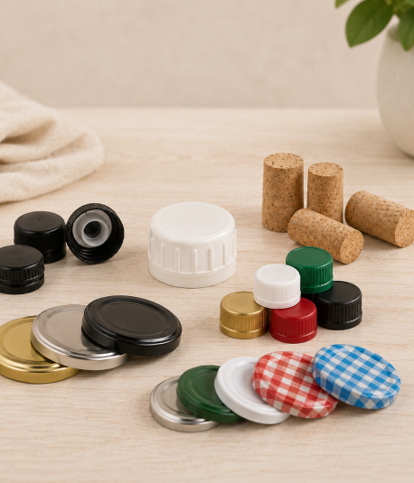 Lids, Caps & Corks