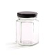 110ml Hexagonal Jam Jar With Twist Off Lid