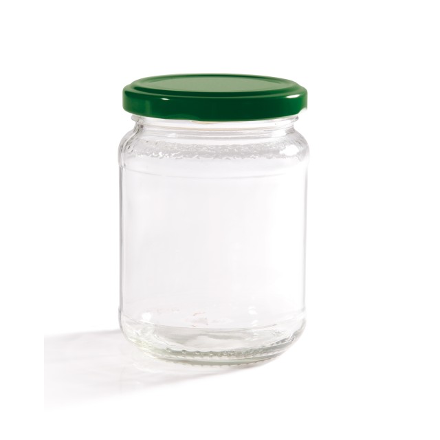 345ml (1lb) Fancy Honey Jam Jar With Twist Cap, Box Quantity 72