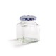 280ml (12oz) Square Food Jam Jar With Twist Lid