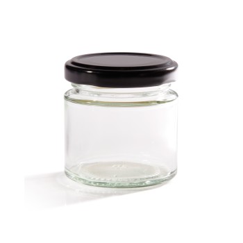 125ml Food Panel Jar With Twist Off Lids