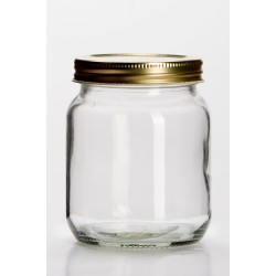 1lb (345ml) Honey Jam Jar  With Screw Cap