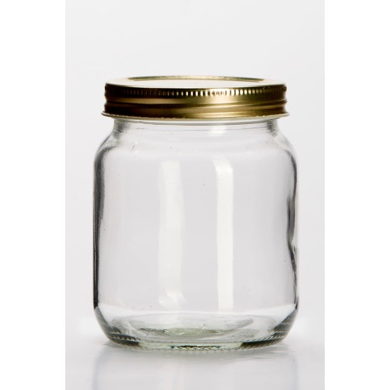 1lb (345ml) Honey Jam Jar  With Screw Cap