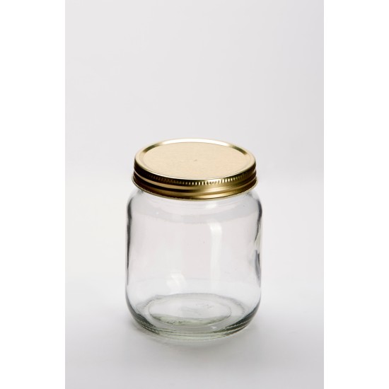 1lb (345ml) Honey Jam Jar  With Screw Cap