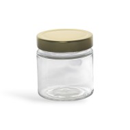 212ml Elena Jam Jar With Deep Twist Off Lids