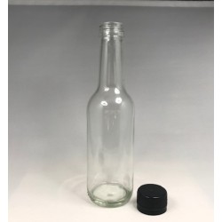 250ml Mineral Bottle c/w Lids