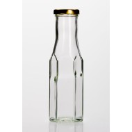 250ml Hexagonal Bottle With Twist Lid