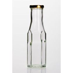 250ml Hexagonal Bottle With Twist Lid