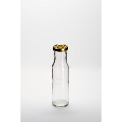 250ml Round Sauce Bottle With Twist Lid