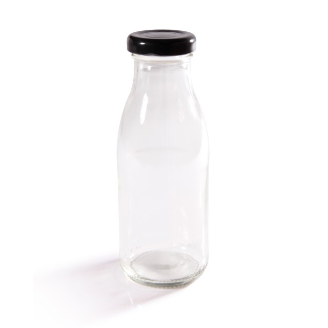 250ml Natalie Milk Bottle With Lids