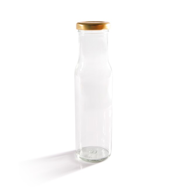 250ml Round Sauce Bottle With Twist Lid