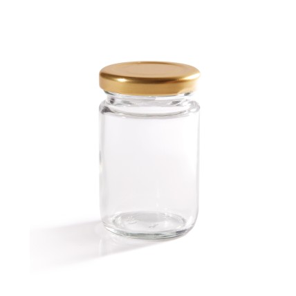 108 X Mini Glass Jam Jars With Red Gingham Lids 30ml Small Round