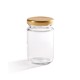 106ml (3.5oz) Universal Mustard Jam Jar With Twist Off Lid