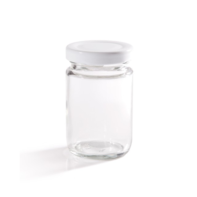 106ml (3.5oz) Universal Mustard Jam Jar With Twist Off Lid