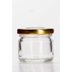 1oz (30ml) Round Jam Jar With Twist Off Lid
