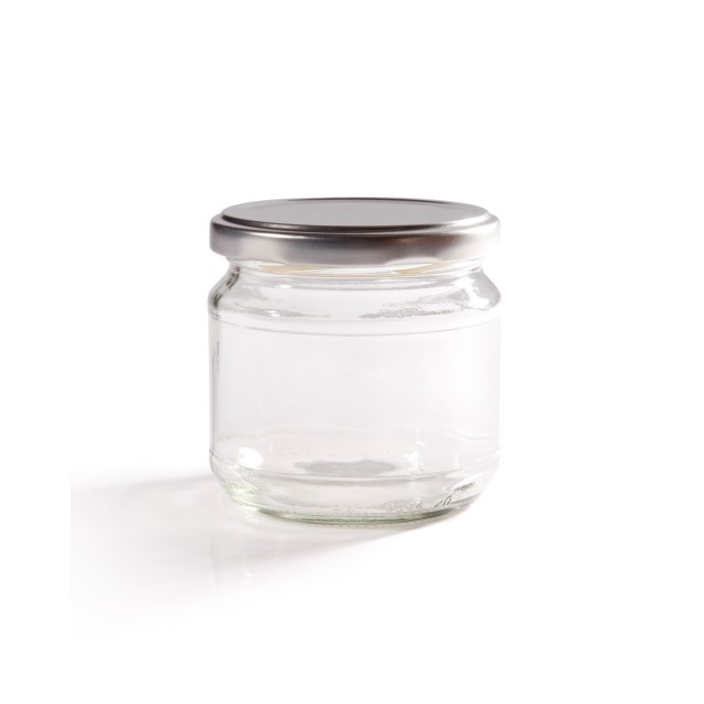 380ml (1lb) Squat Jam Jar With Twist Off Lid