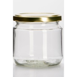 1lb (380ml) Squat Jam Jar With Twist Off Lid