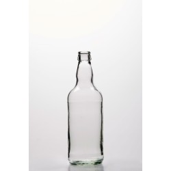500ml Clear Beer Bottle