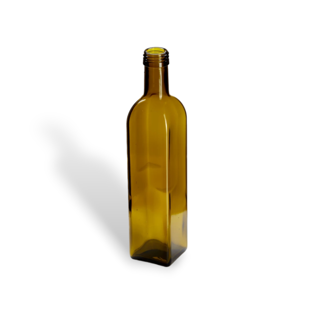 500ml Marasca Bottle Dead Leaf With Screw Cap or Pouring Cap
