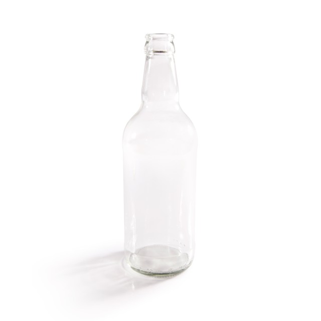 500ml Clear Beer Bottle