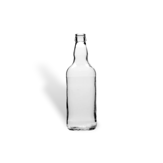 500ml Clear Beer Bottle