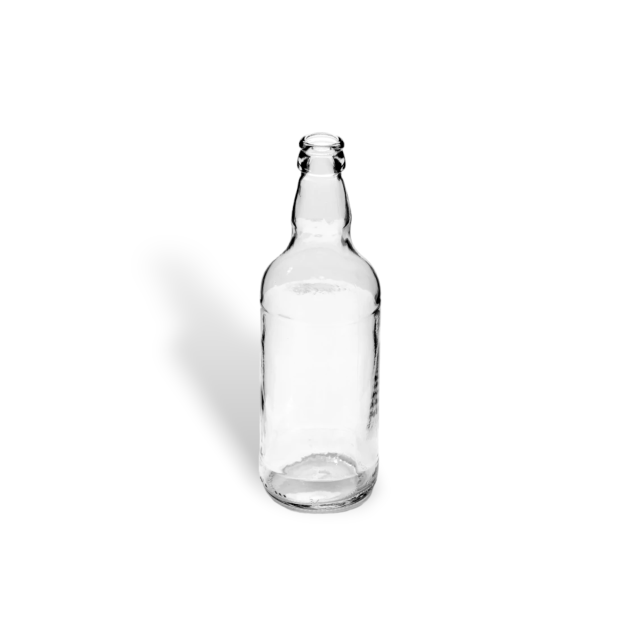 500ml Clear Beer Bottle