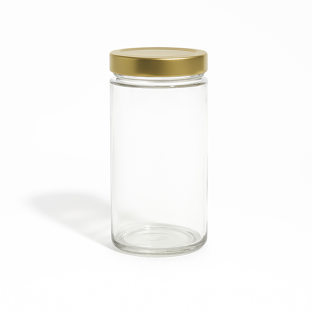 500ml Elena Jam Jar With Deep Twist Off Lids
