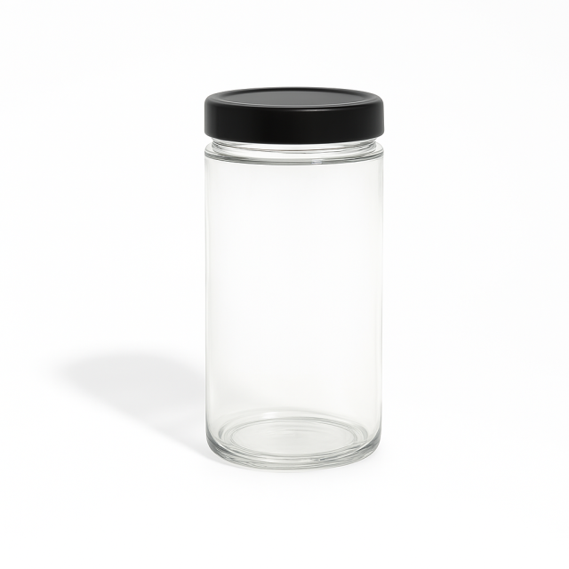 500ml Elena Jam Jar With Deep Twist Off Lids