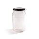 550ml Panel Food Jar with Twist Off Lids