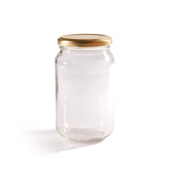 550ml Panel Food Jar with Twist Off Lids