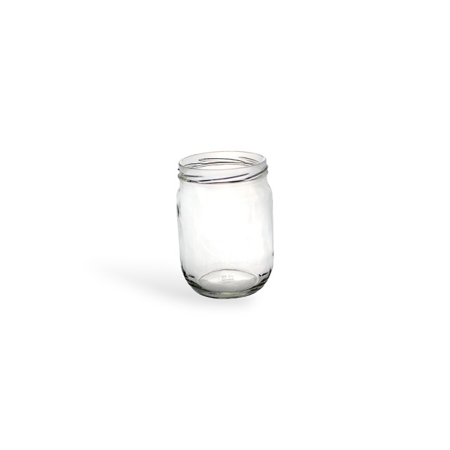550ml Panel Food Jar with Twist Off Lids