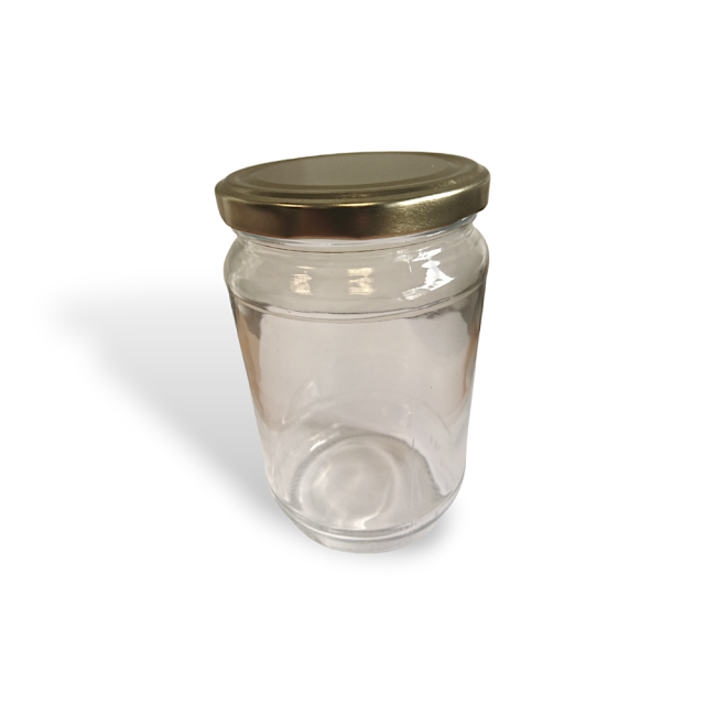 720ml Round Jam Jar With Twist Off Lid