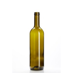 750ml Bordeaux Wine Bottle Dead Leaf
