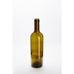 750ml Bordeaux Wine Bottle Dead Leaf