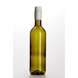 750ml Bordeaux Screwtop Wine Bottle Dead Leaf With Sleeve