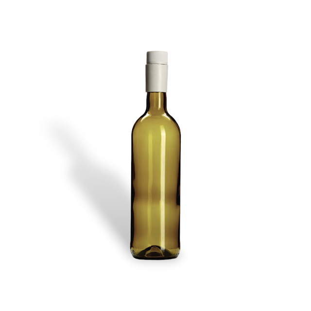 750ml Bordeaux Screwtop Wine Bottle Dead Leaf With Sleeve