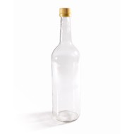750ml Mineral Bottle With Tamper Evident Screw Cap