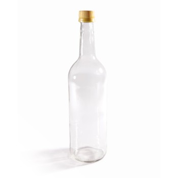 750ml Mineral Bottle With Tamper Evident Screw Cap