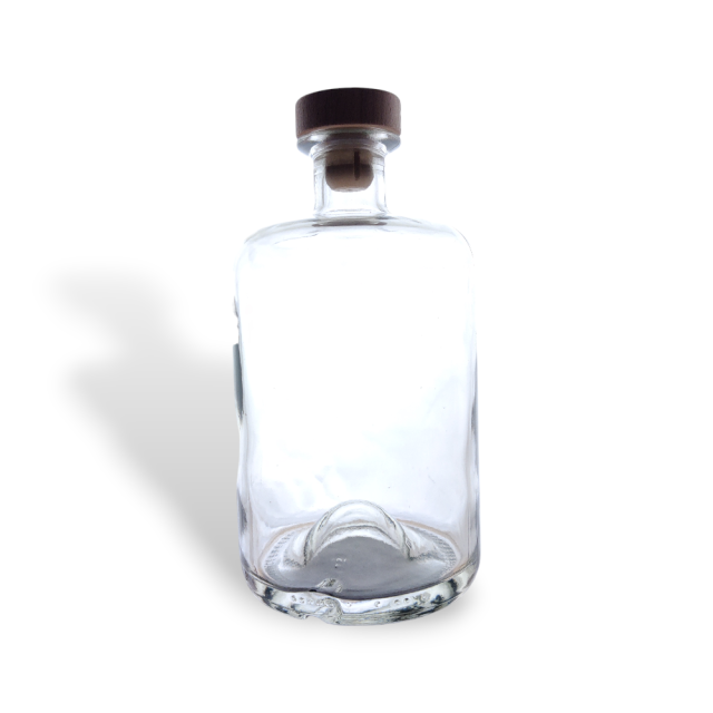 700ml Apotheker/Herbalist Bottle with Wooden top and Synthetic Shank