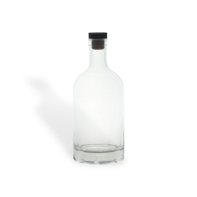 350ml Apotheker/Herbalist Bottle with Wooden top and Synthetic Shank