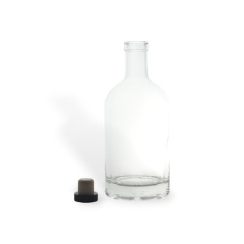 350ml Apotheker/Herbalist Bottle with Wooden top and Synthetic Shank