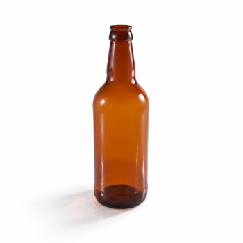500ml Amber Brown Beer Bottle