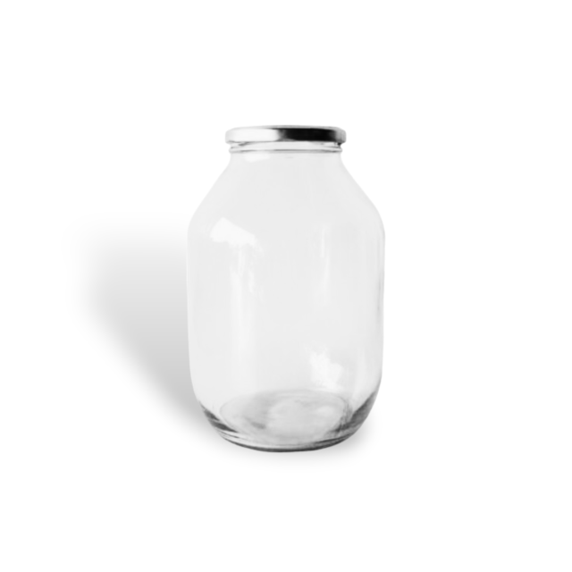 2000ml (1/2 Gallon) Pickle Jar With Twist Off Lid